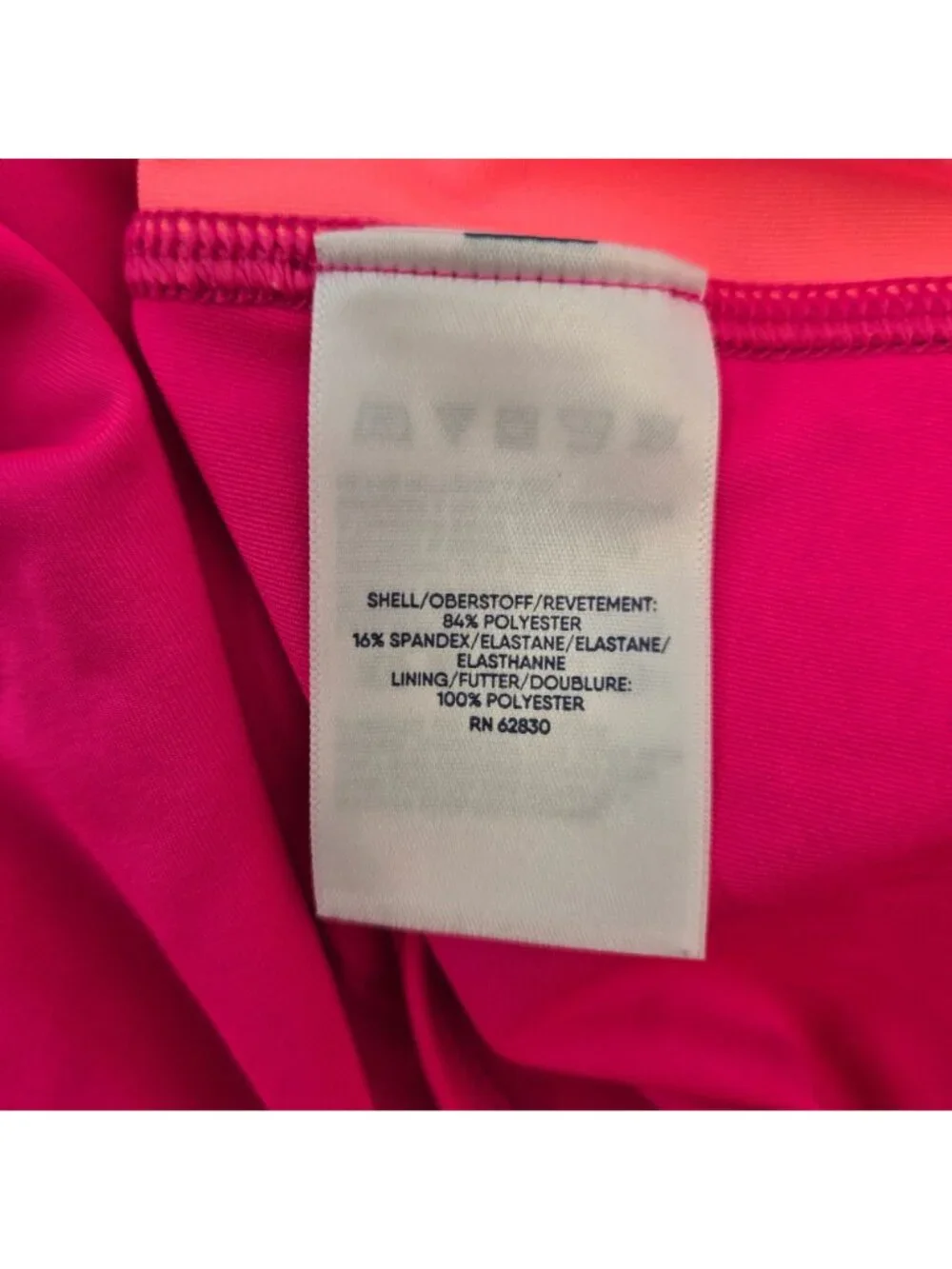 Lands' End One Piece Long Sleeve UPF 50 Color Block Swimsuit Size Girl's 12